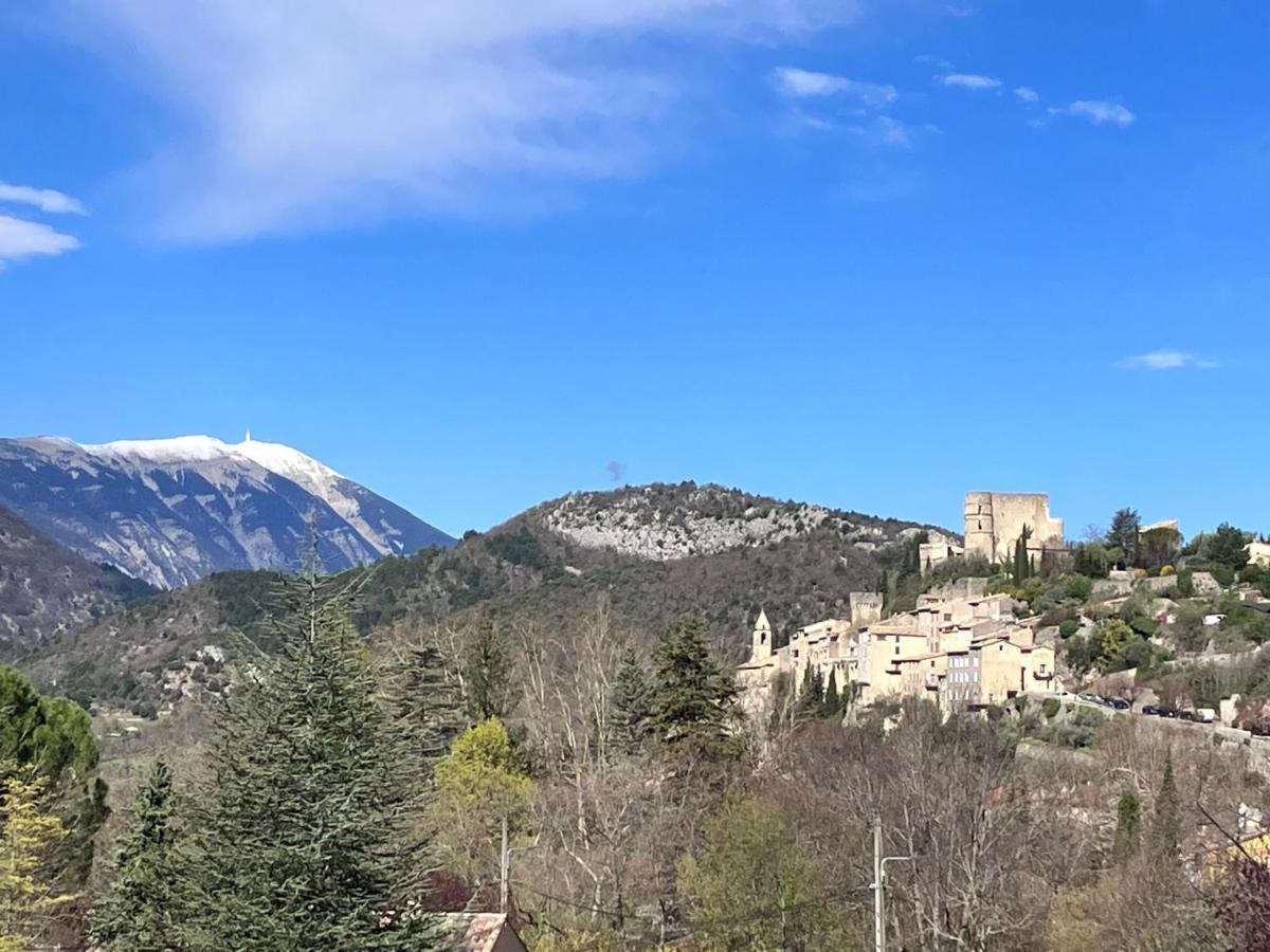 Appartamento La Vue Est Belle Montbrun-les-Bains Esterno foto